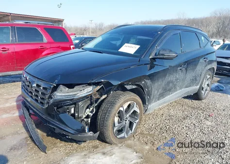 2022 Hyundai Tucson Limited z USA, uszkodzony, nr VIN 5NMJECAE8NH137261